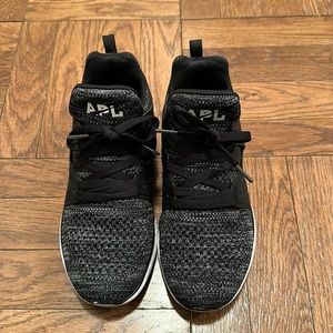Black and grey APL sneakers